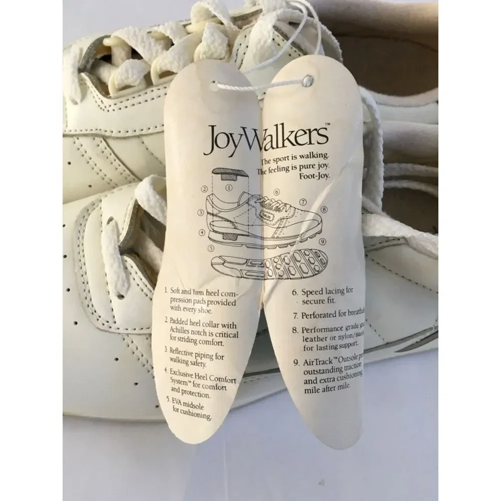 Vintage  Footjoy Joy Walkers Style 64964 Women's  Sz 7 M New Old Stock